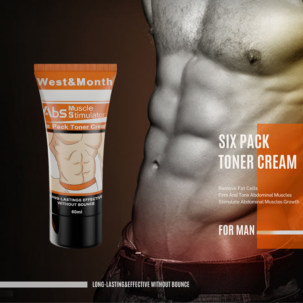 Abs Muscle Stimulator Six Pack Toner Cream Supplement
