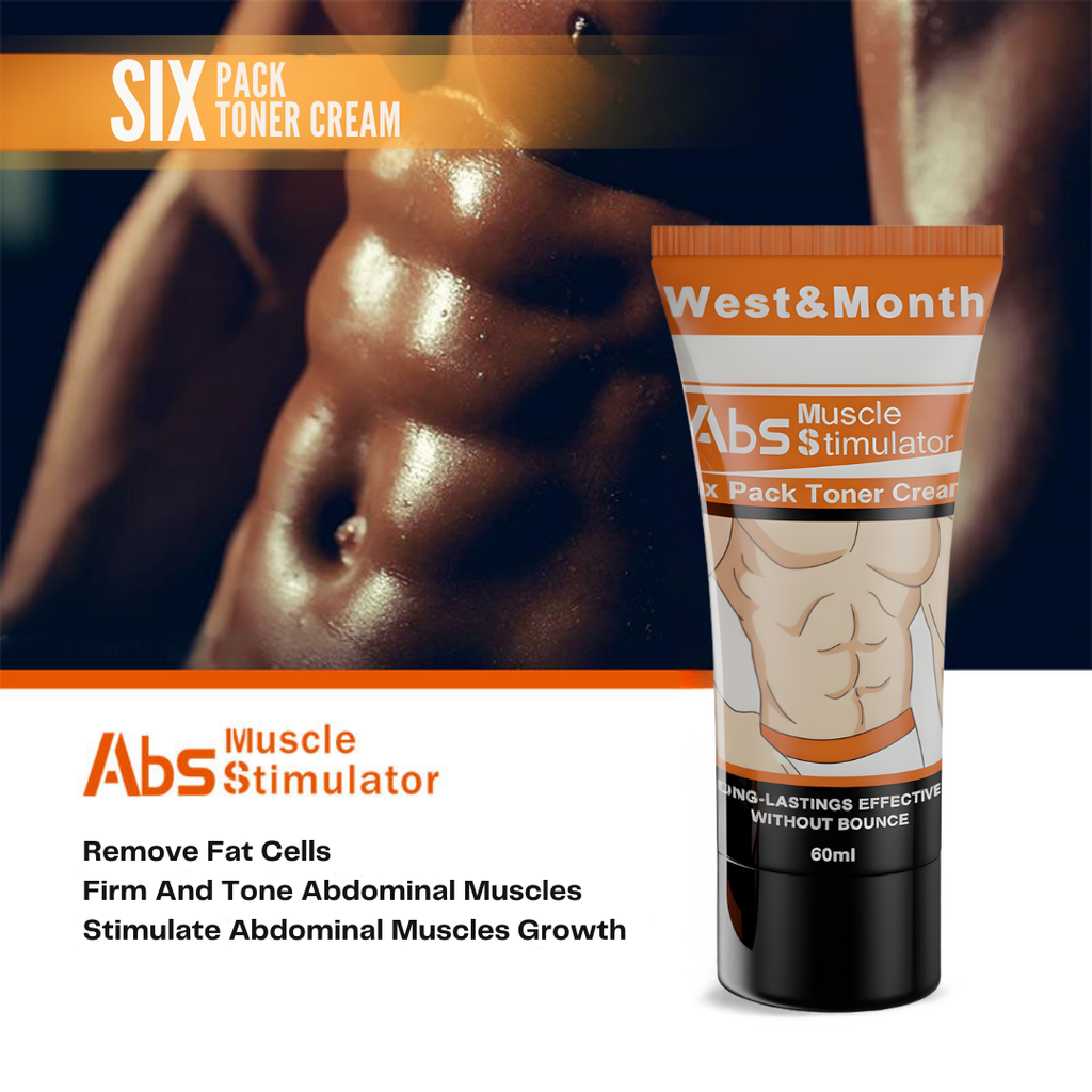 Abs Muscle Stimulator Six Pack Toner Cream Supplement