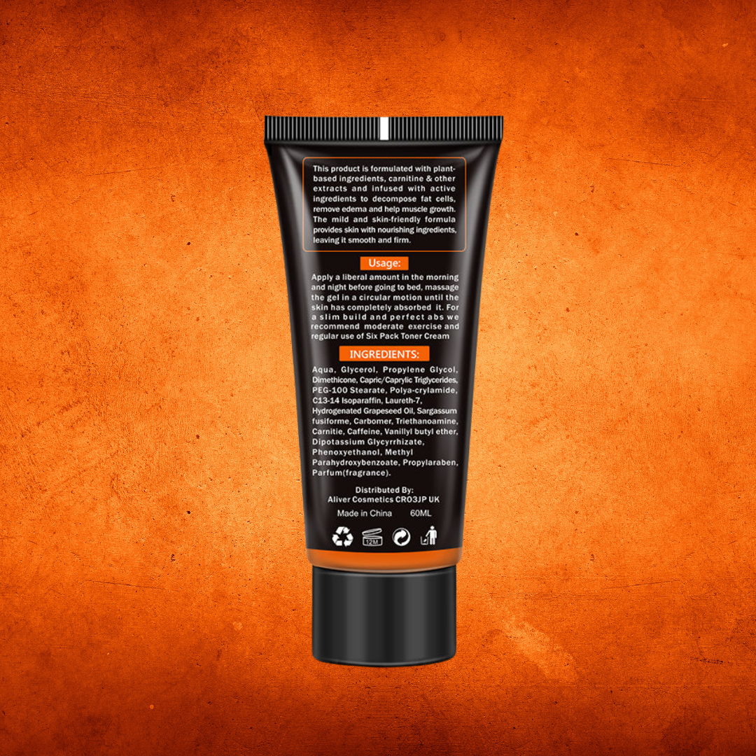 Abs Muscle Stimulator Six Pack Toner Cream Supplement