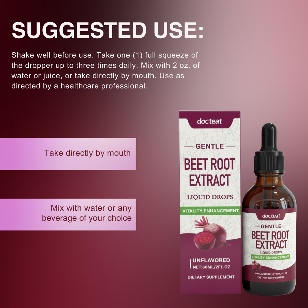 Beet Root Extract Liquid Drops Supplement