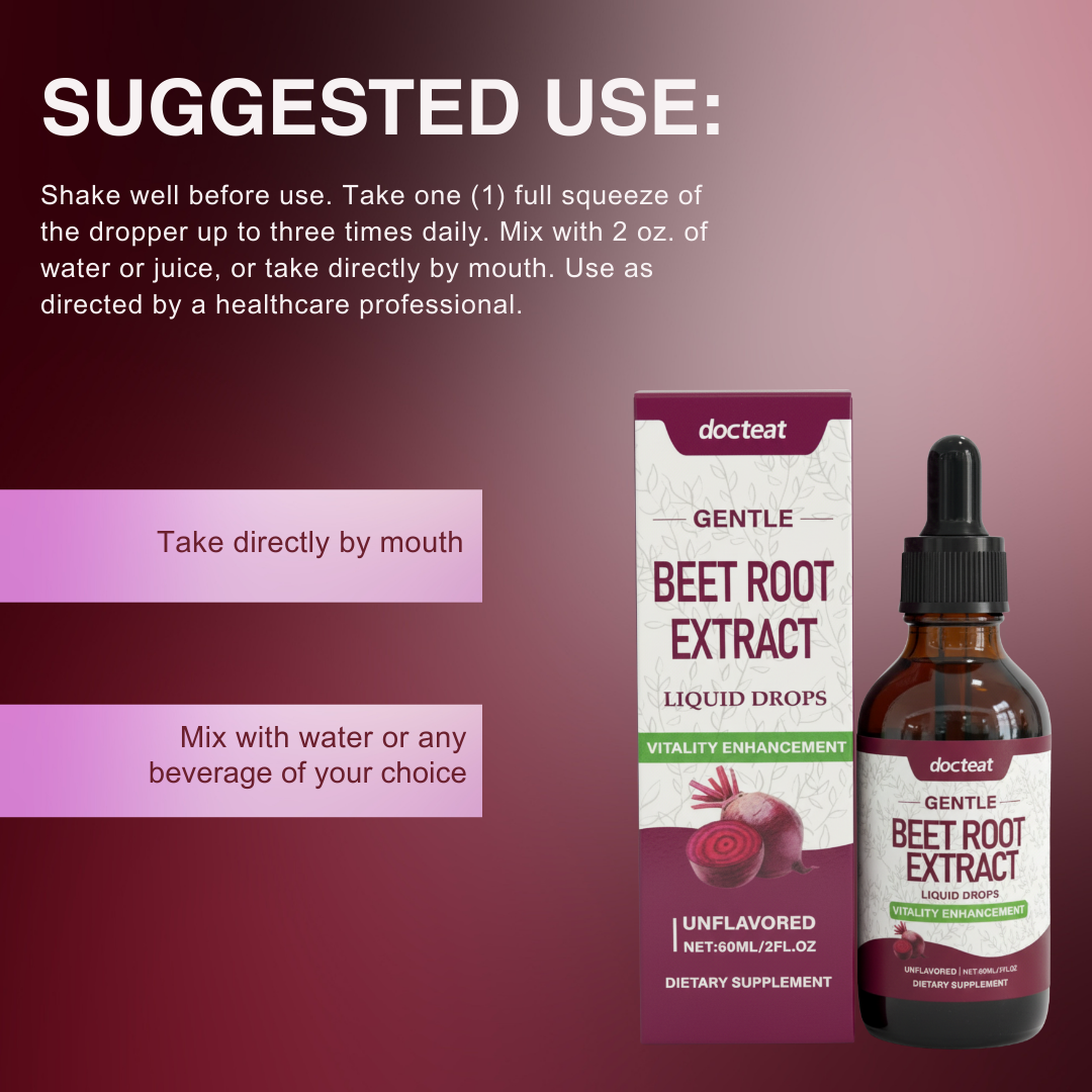 Beet Root Extract Liquid Drops Supplement