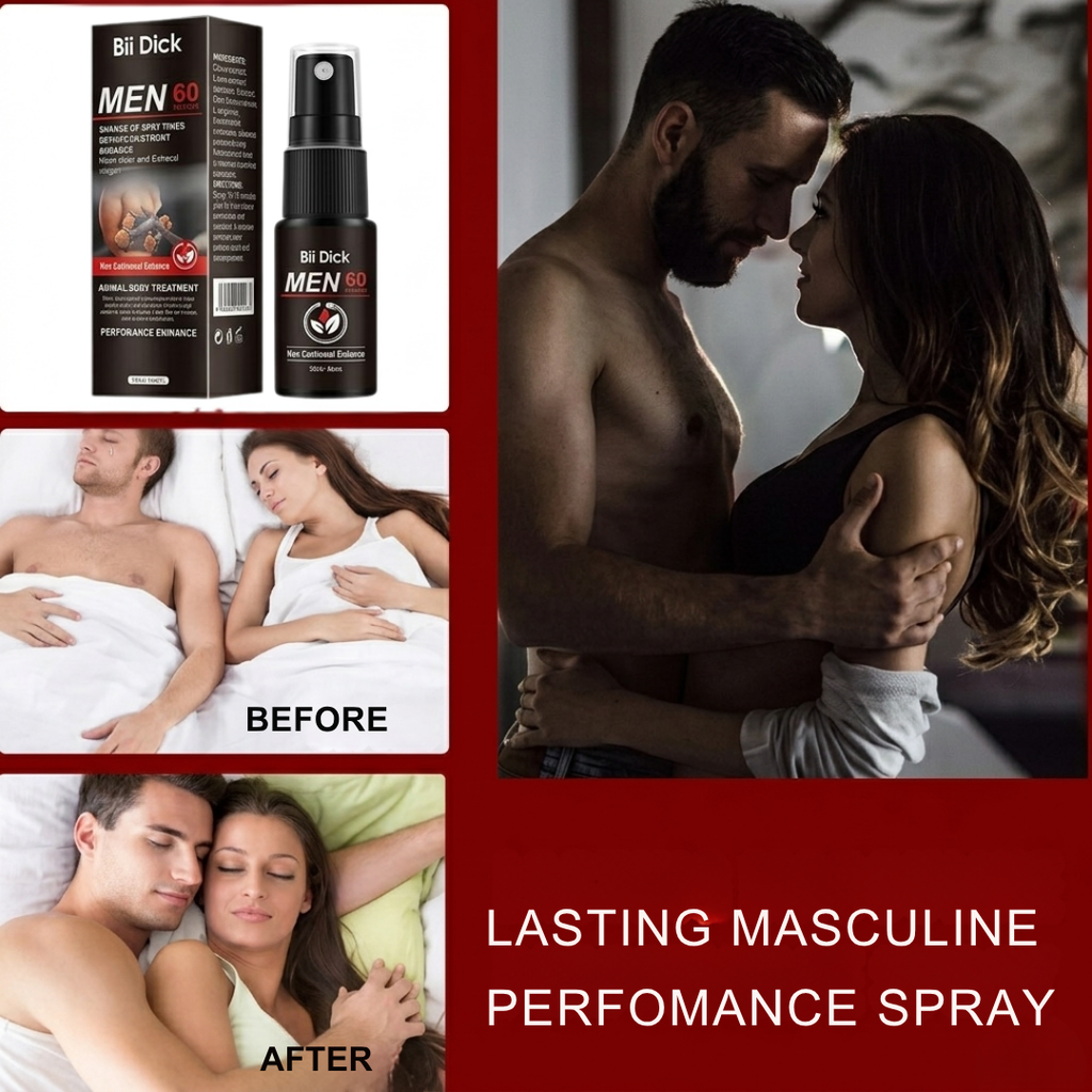 Men's External Spray Vitality Supplement