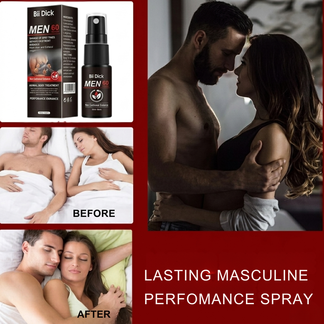Men's External Spray Vitality Supplement
