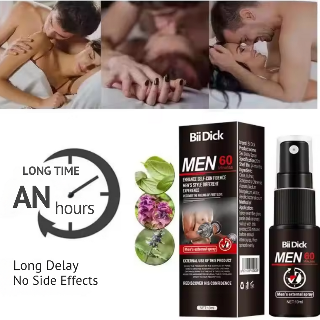 Men's External Spray Vitality Supplement