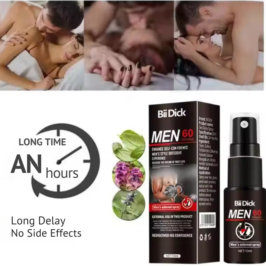 Men's External Spray Vitality Supplement
