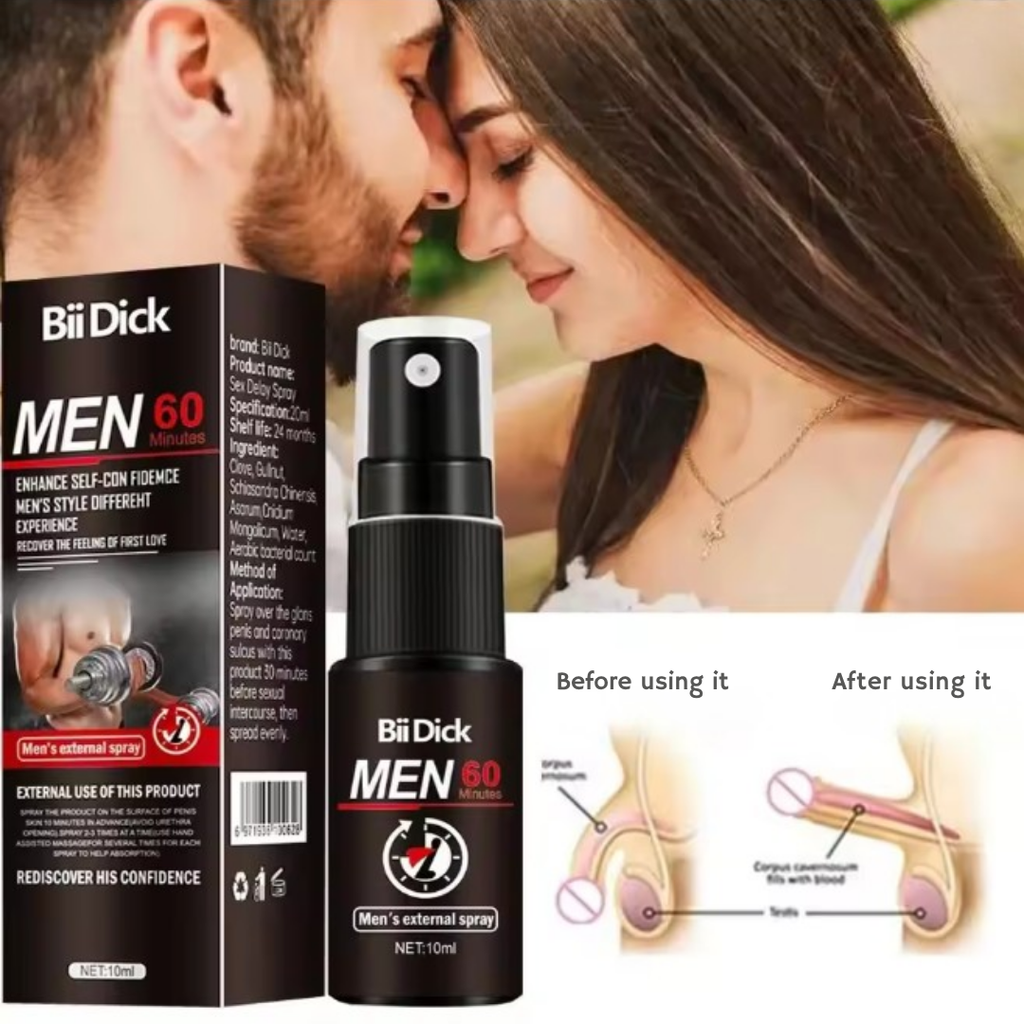 Men's External Spray Vitality Supplement