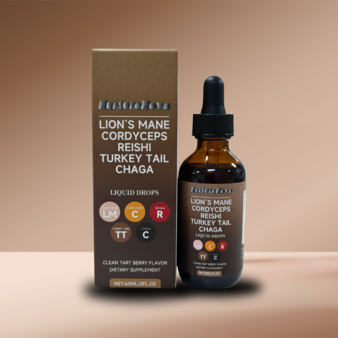 Lion's Mane Mushroom Oil Drops Cognitive Clarity Formula
