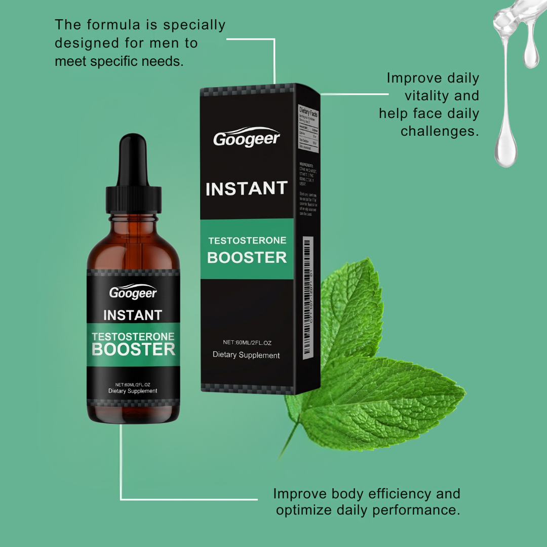 Instant Testosterone Booster Drops Vitality Supplement