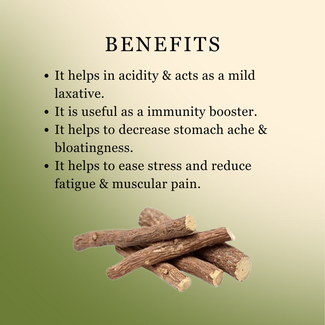 Licorice Extract Capsules Vitality Supplement