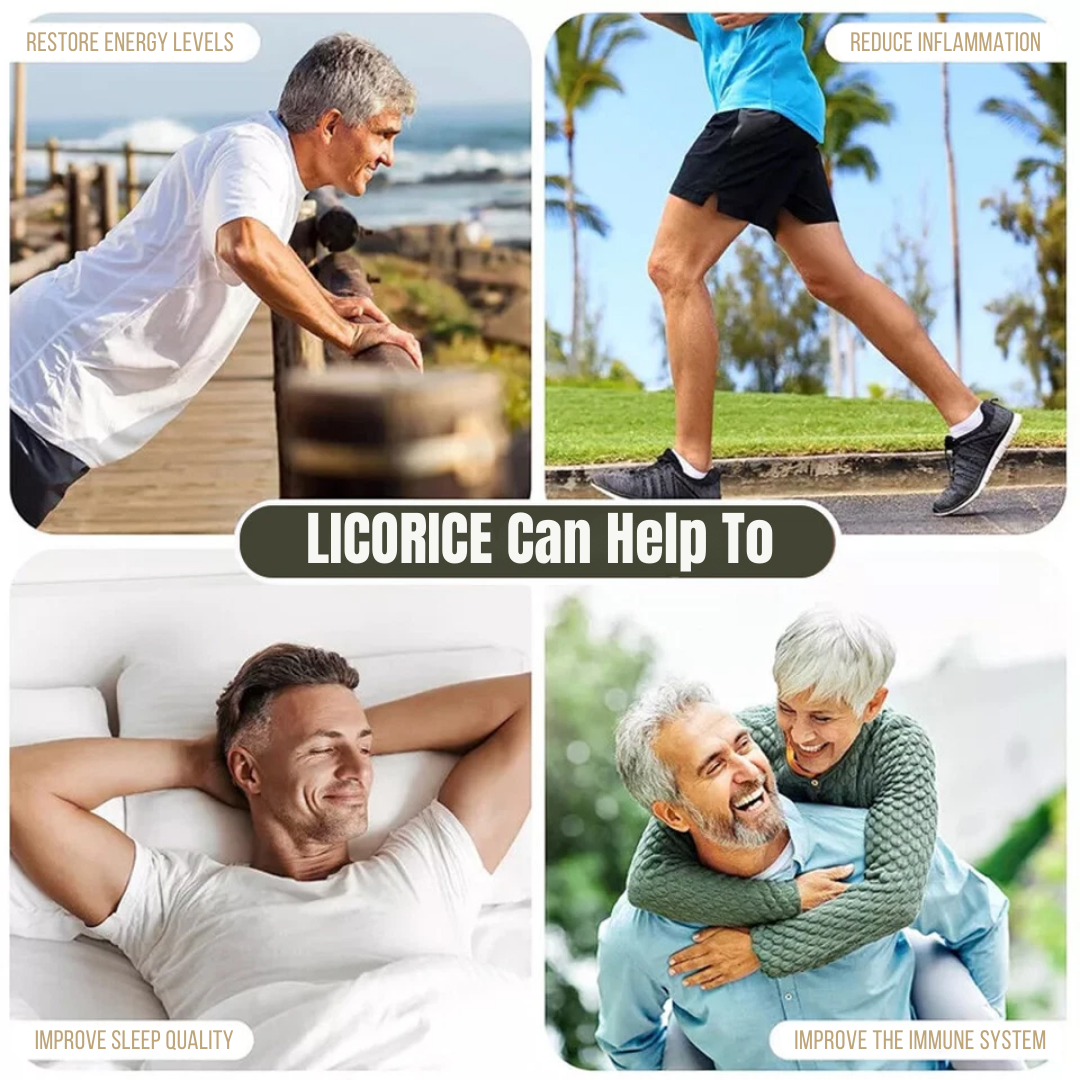 Licorice Extract Capsules Vitality Supplement