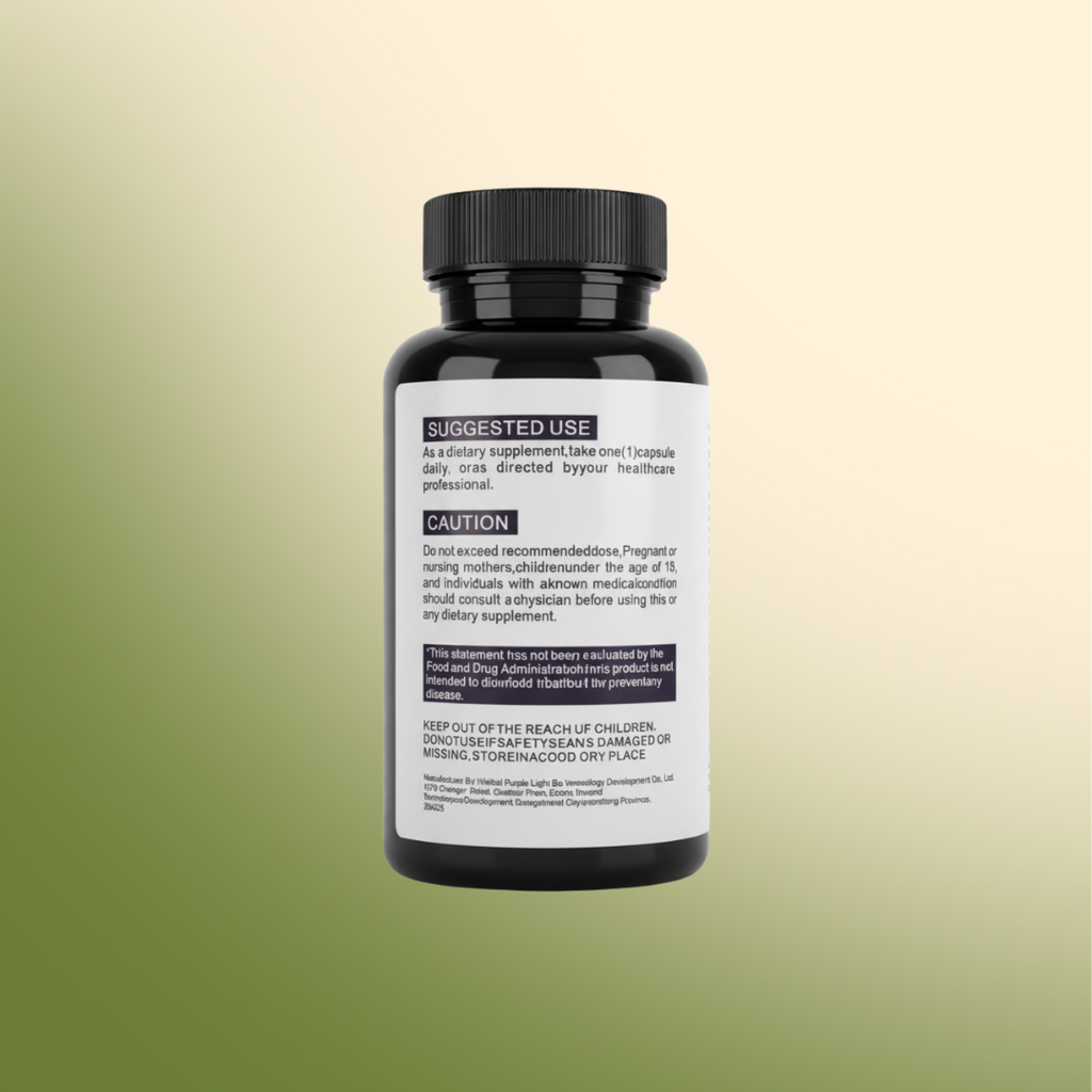 Licorice Extract Capsules Vitality Supplement