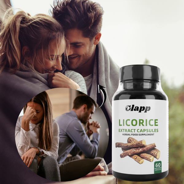 Licorice Extract Capsules Vitality Supplement