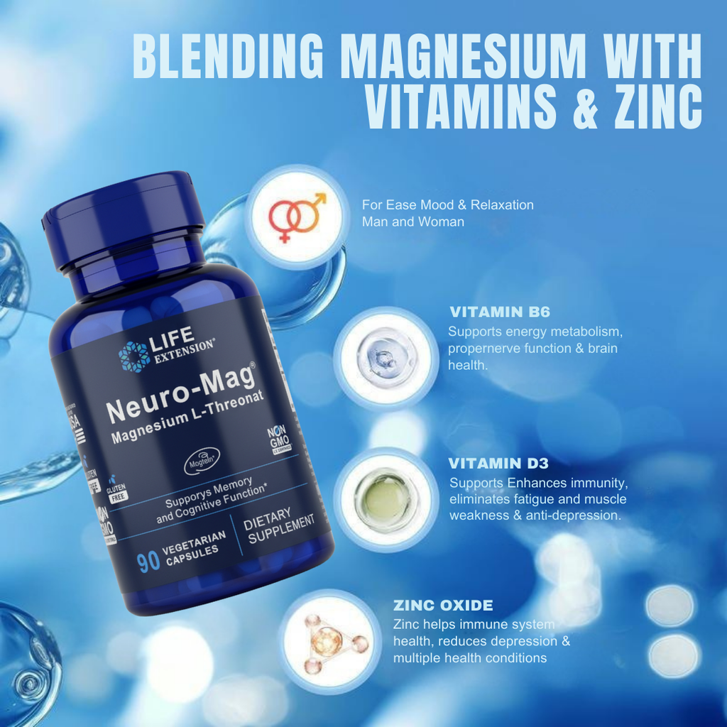 Magnesium L-Threonate Brain Support Supplement