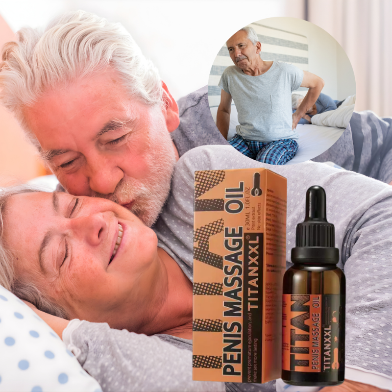 Men's Massage Oil Stamina Supplement