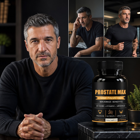 Prostate Max Saw Palmetto Supplement for Healthy Urine Flow Support