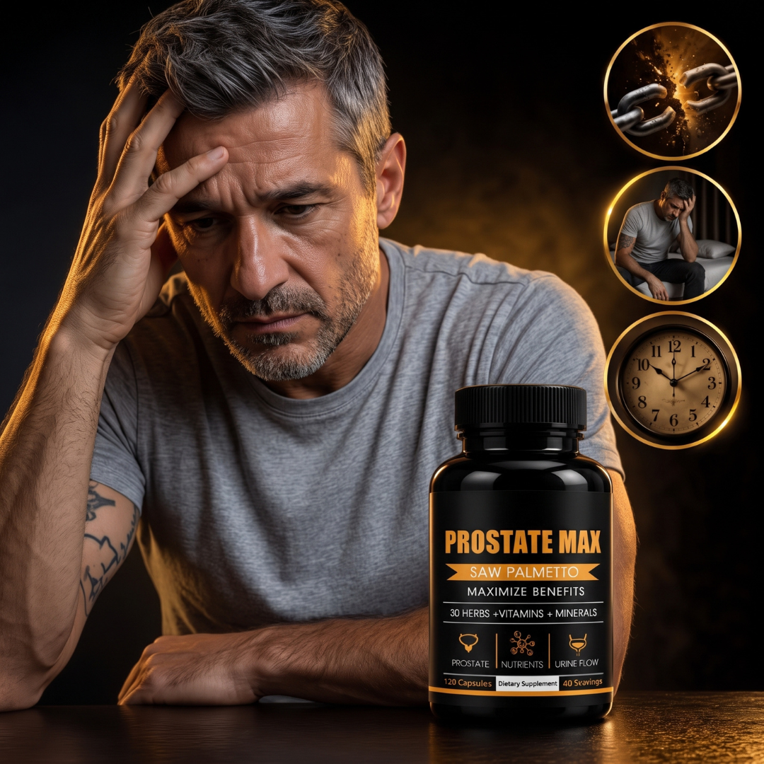 Prostate Max Saw Palmetto Supplement for Healthy Urine Flow Support