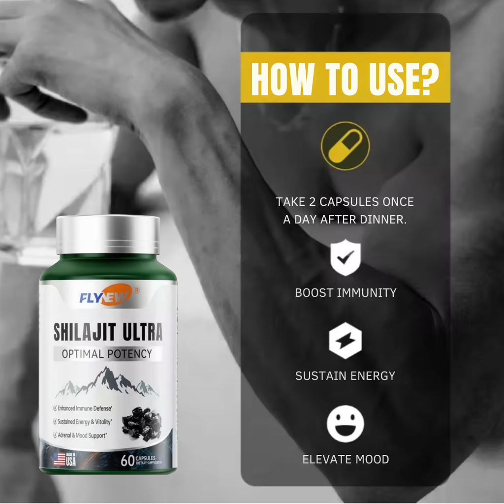 Shilajit Ultra Optimal Potency Energy Performance Supplement