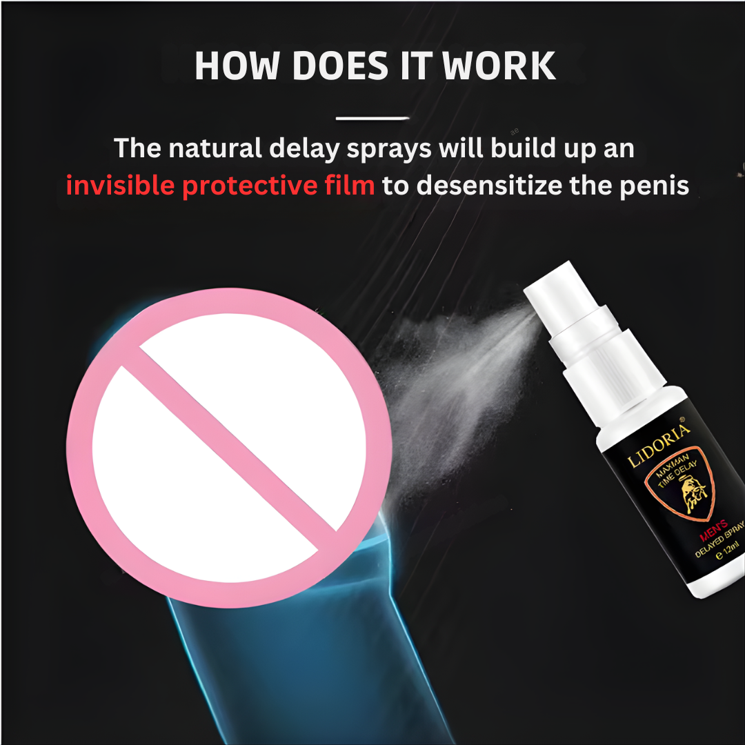 Men's Delay Spray Vitality Supplement