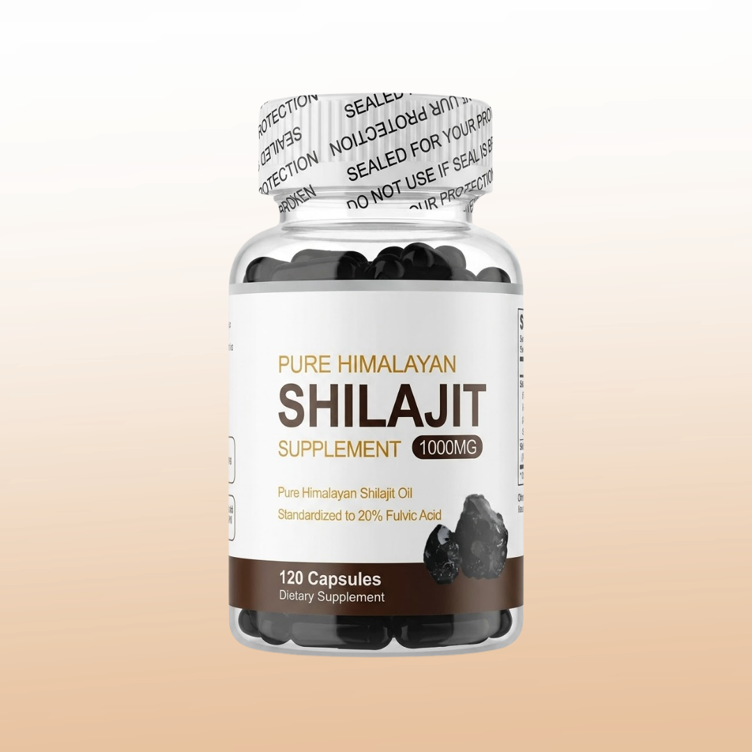Shilajit Ginseng Stamina Vitality Supplement