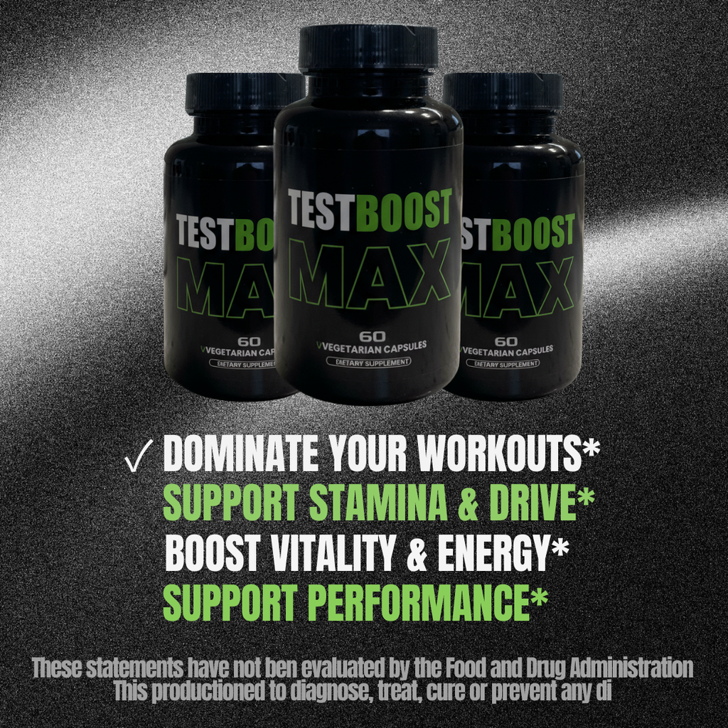 Testboost Max Male Power Vitality Supplement