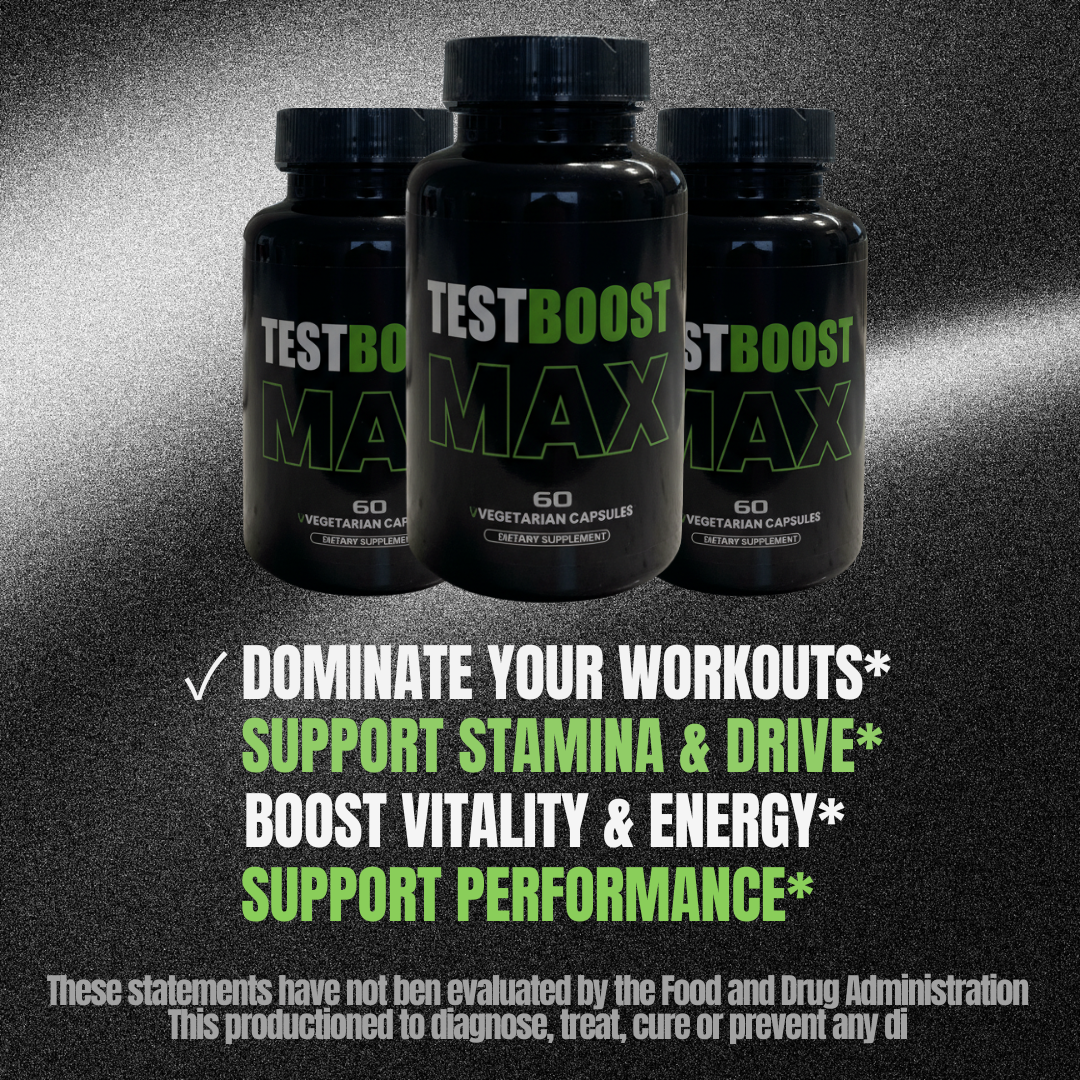 Testboost Max Male Power Vitality Supplement