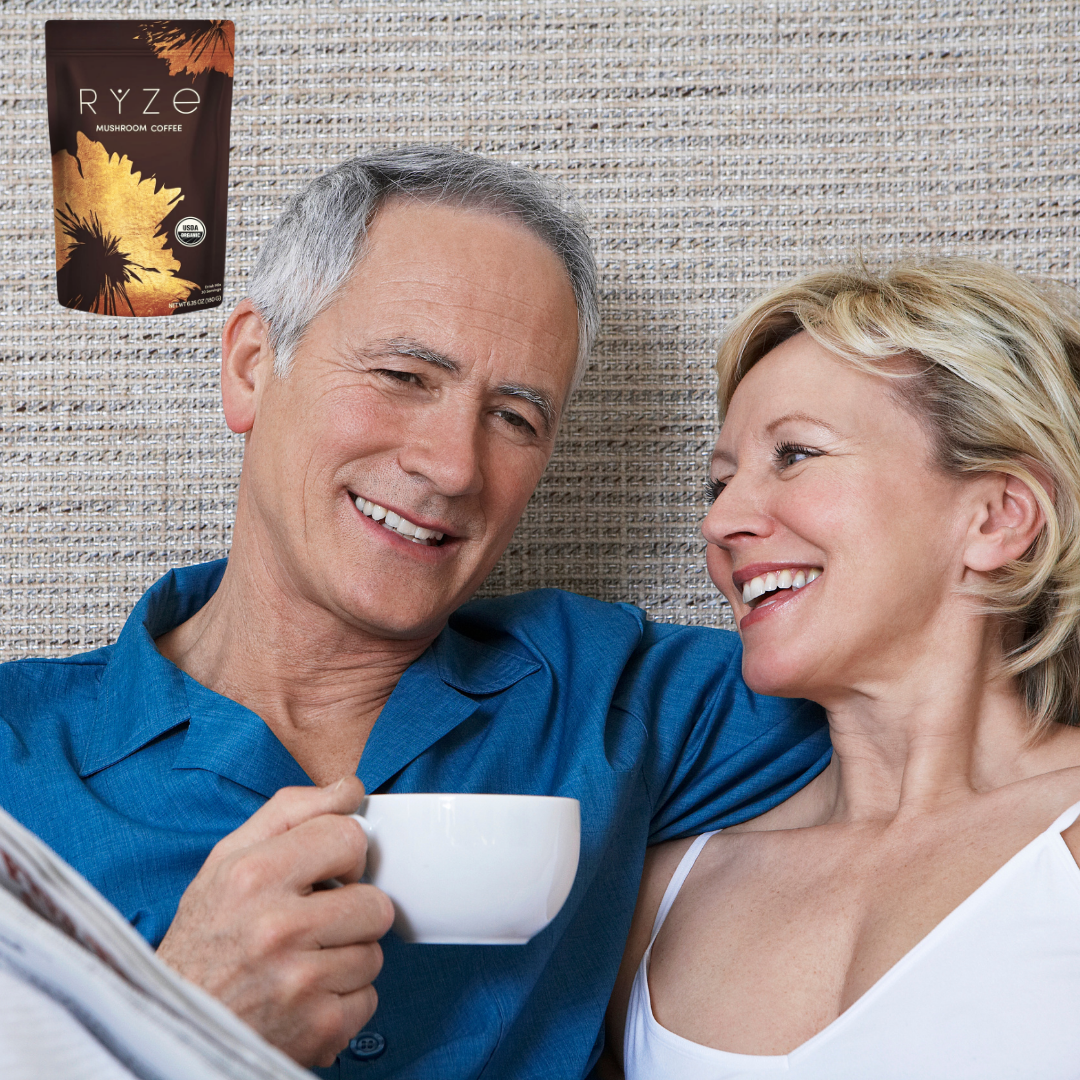 Organic Mushroom Mental Focus Brain Energy Coffee Supplement