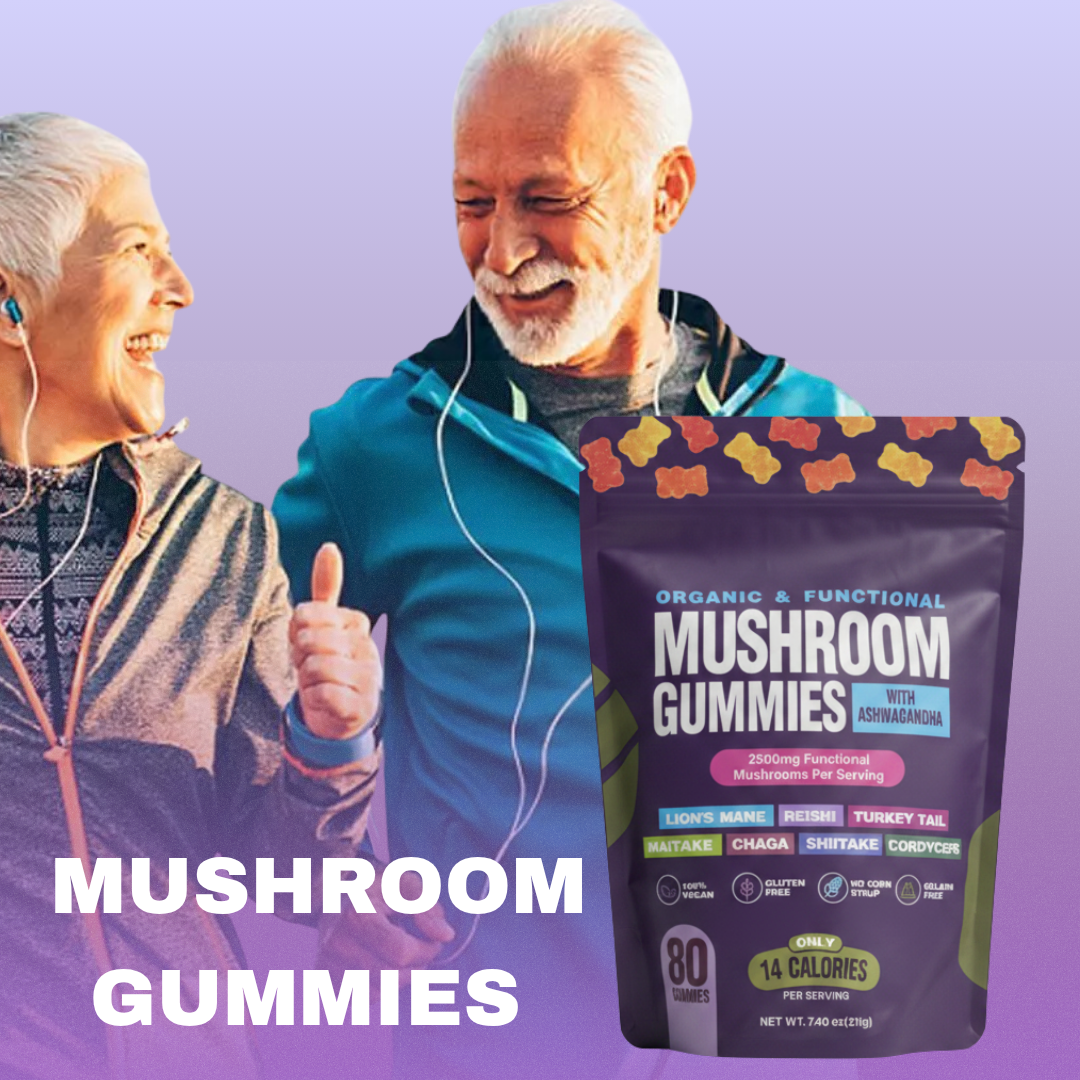 Mushroom Focus and Memory Gummies Supplement