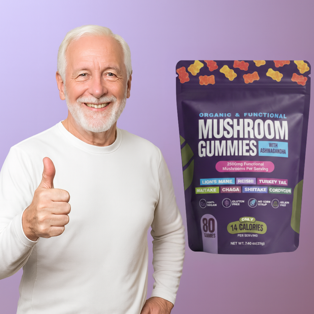 Mushroom Focus and Memory Gummies Supplement