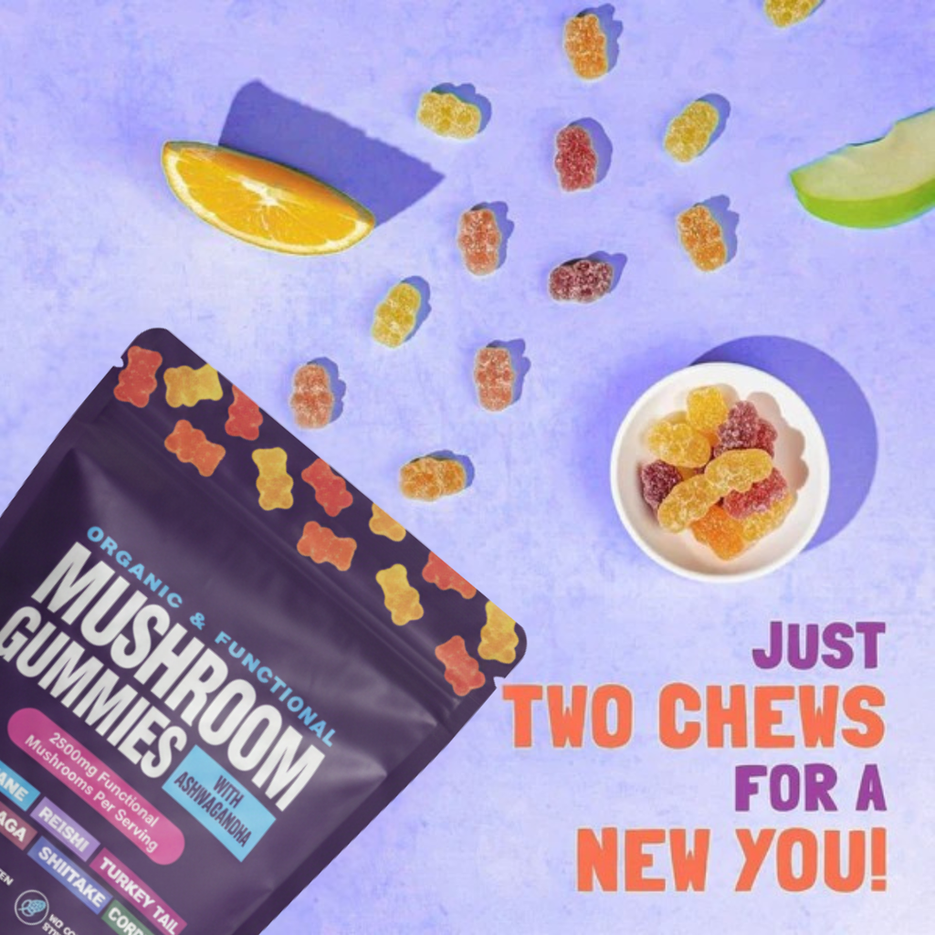 Mushroom Focus and Memory Gummies Supplement