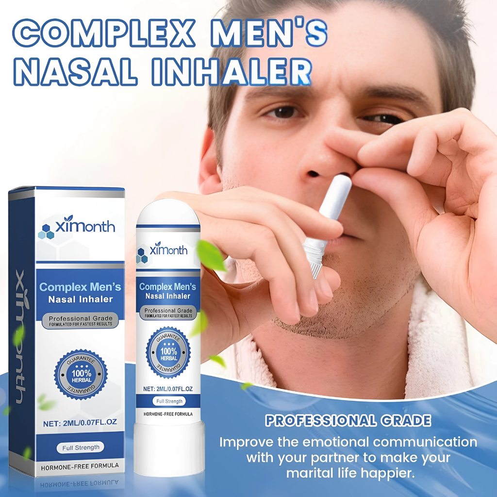 Men's Performance Inhaler Fast-Acting Vitality Supplement