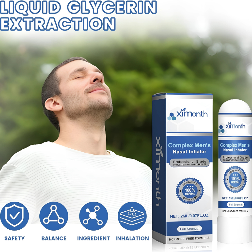 Men's Performance Inhaler Fast-Acting Vitality Supplement