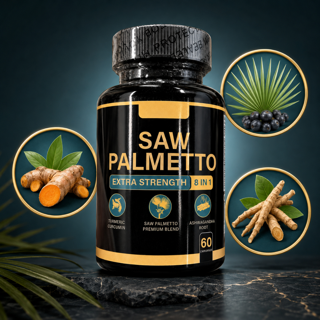 Saw Palmetto Prostate Support Vitality Supplement