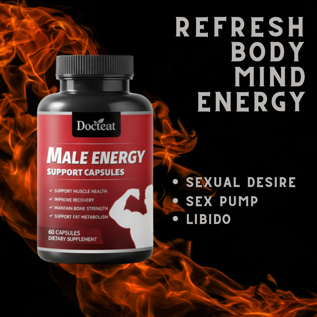 Male Energy Support Capsules Vitality Supplement