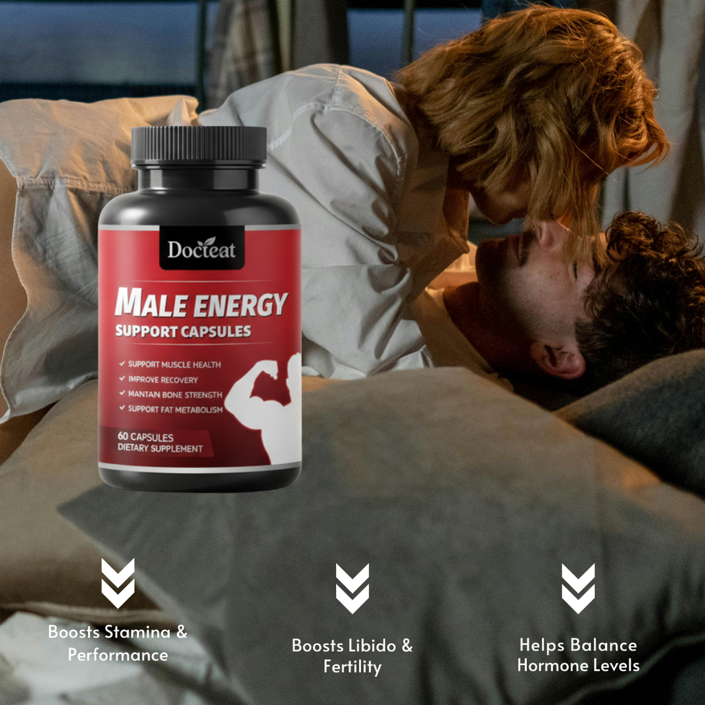 Male Energy Support Capsules Vitality Supplement