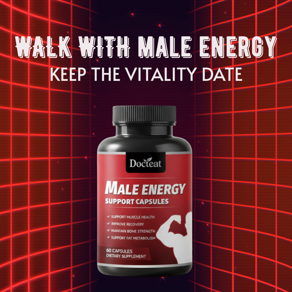 Male Energy Support Capsules Vitality Supplement