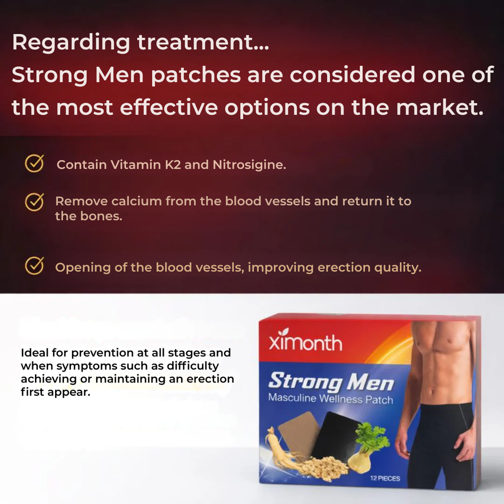 Men's Masculine Wellness Patch Vitality Supplement