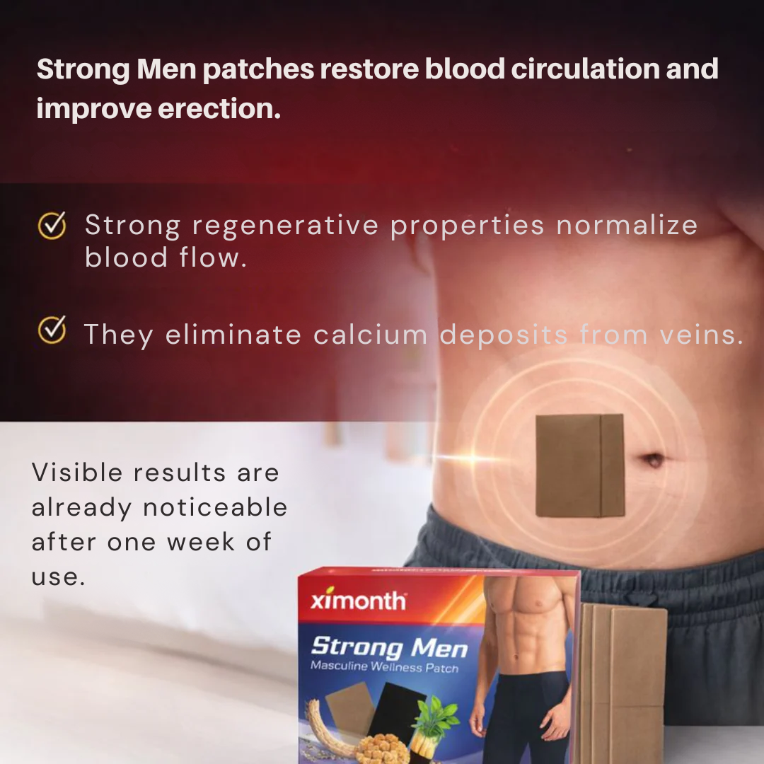 Masculine Wellness Patch Vitality Supplement