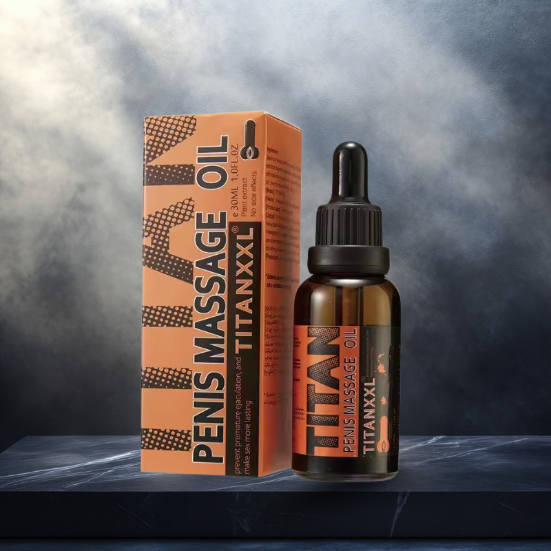 Men's Massage Oil Stamina Supplement
