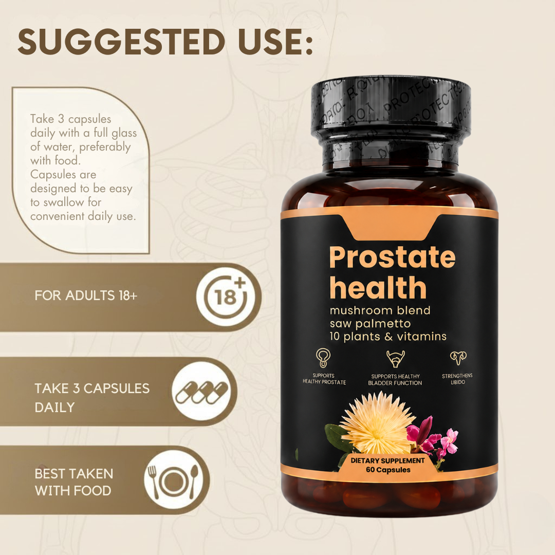 Prostate Health Dietary Supplement Vitality Supplement