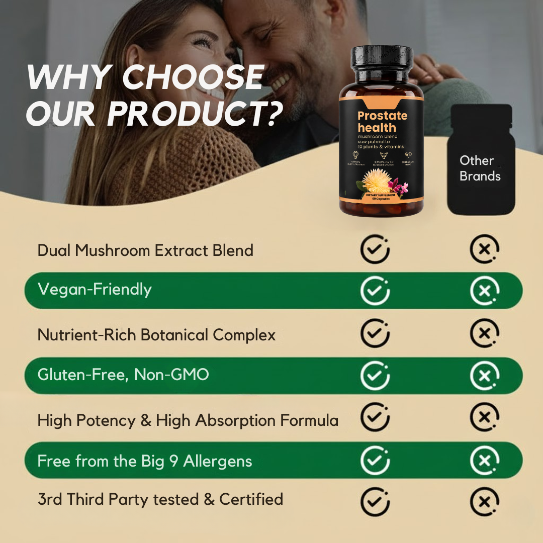 Prostate Health Dietary Supplement Vitality Supplement