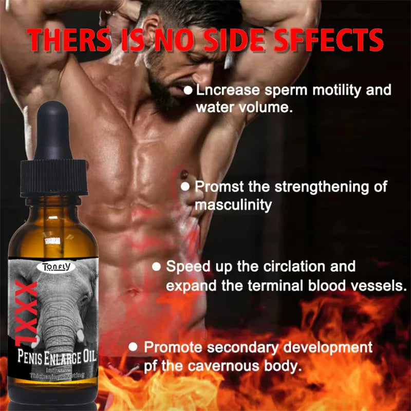 Seceret Glow Men Power Timing Essential Oil Vitality Supplement