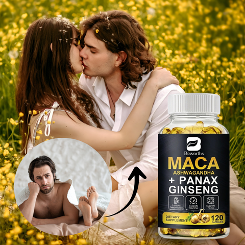 Maca Ashwagandha Panax Ginseng Vitality Supplement