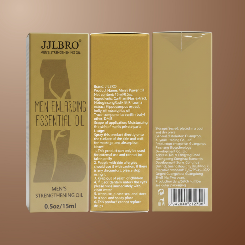 Men Enlarging Essential Oil Vitality Supplement