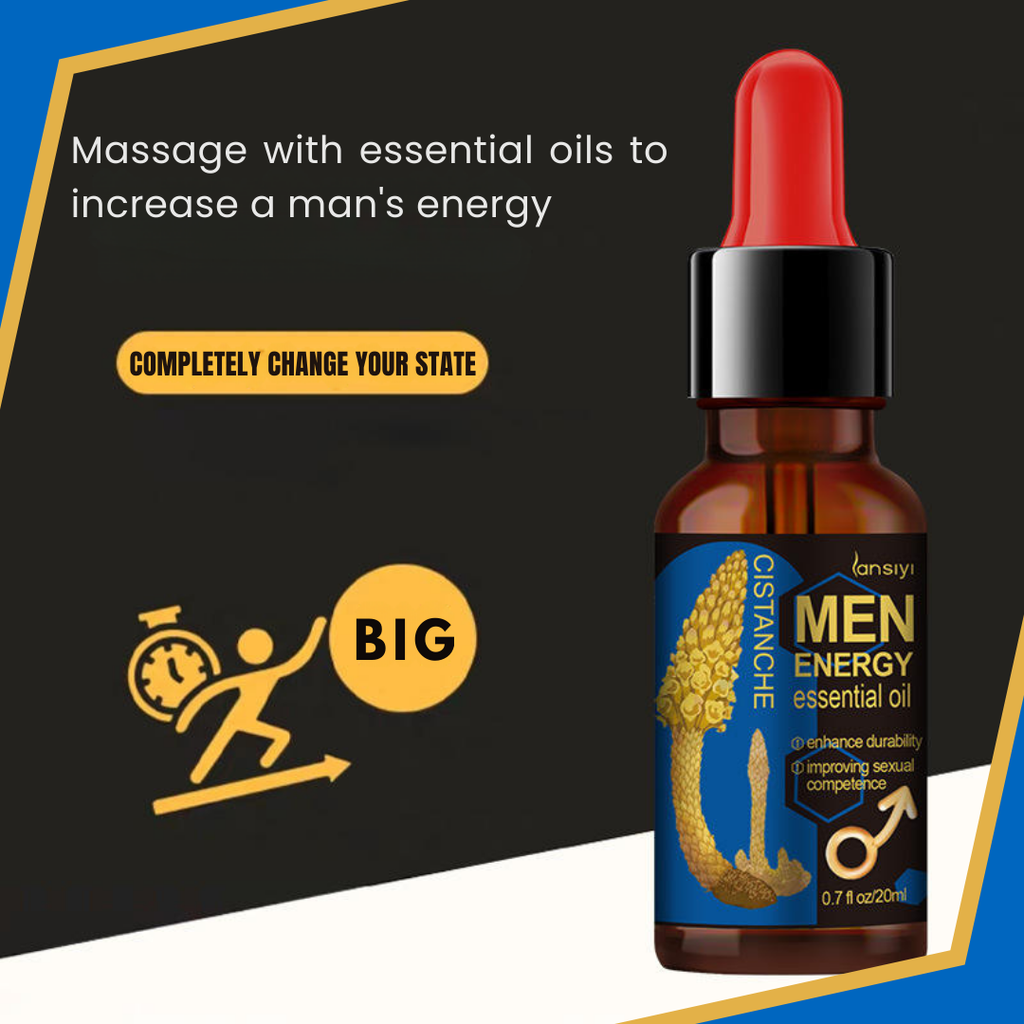 Men Performance Massage Oil Vitality Supplement