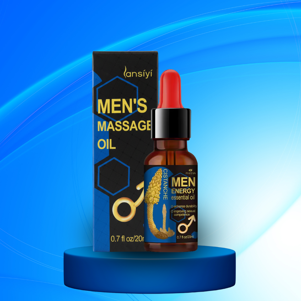 Men Performance Massage Oil Vitality Supplement