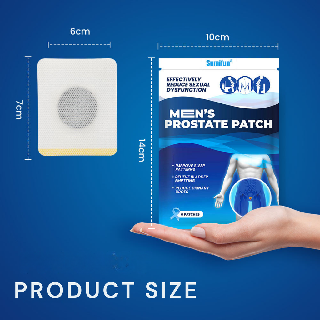 Men's Prostate Patch Vitality Supplement