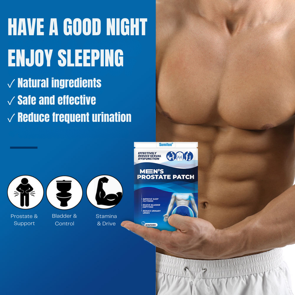Men's Prostate Patch Vitality Supplement