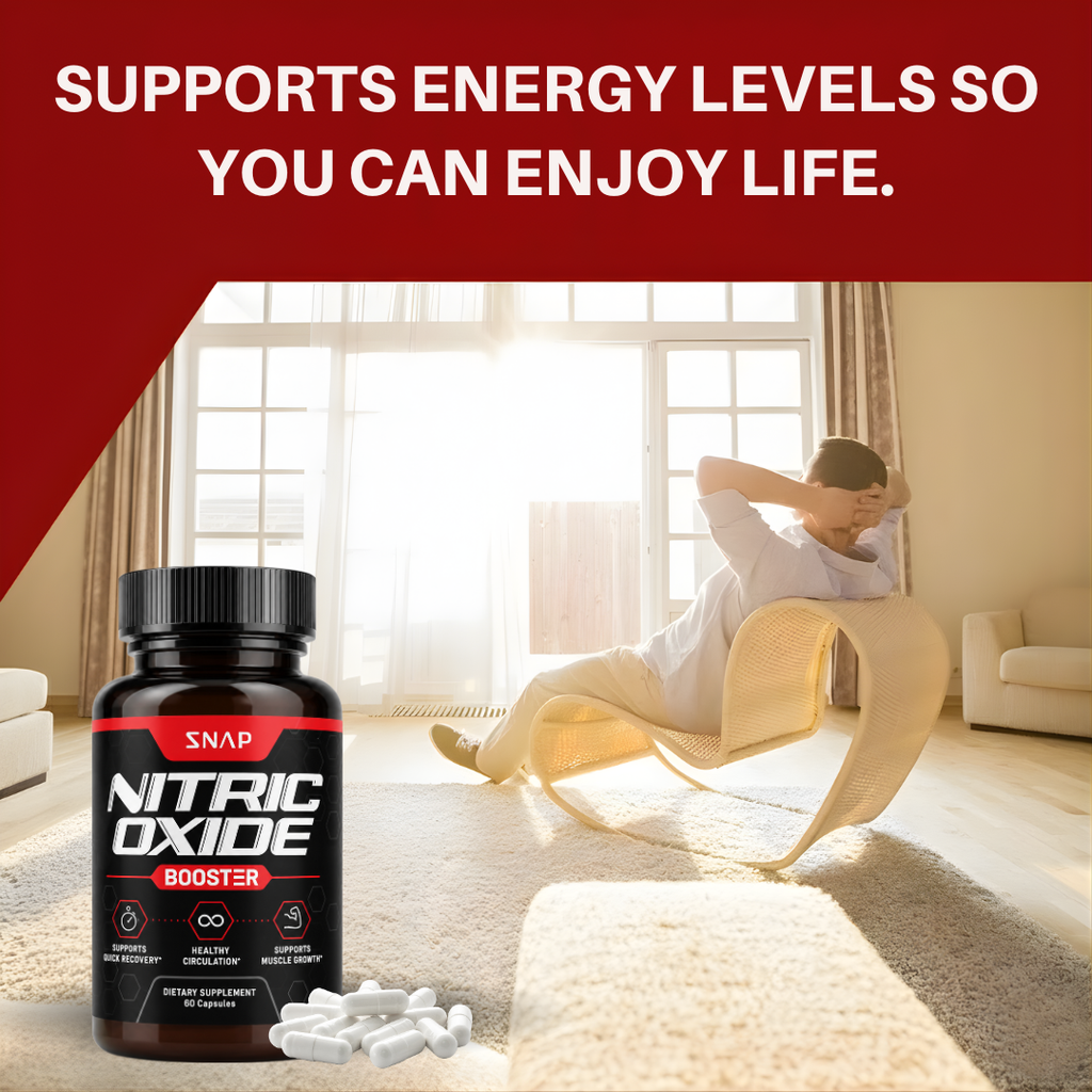 Nitric Oxide Booster Vitality Supplement