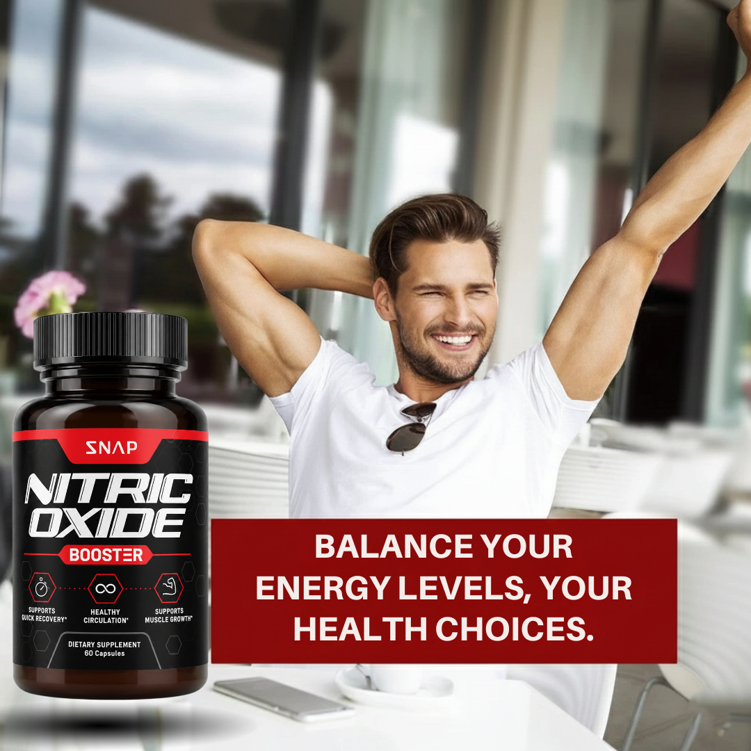 Nitric Oxide Booster Vitality Supplement