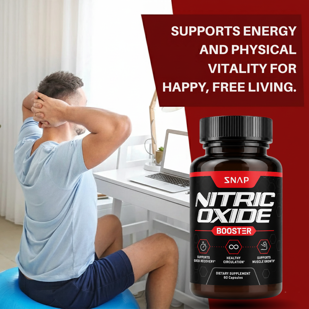 Nitric Oxide Booster Vitality Supplement